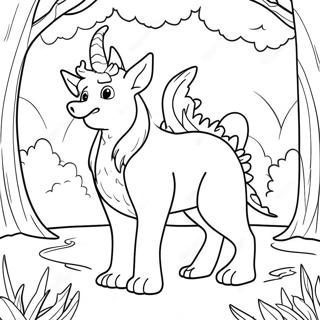 Magical Creatures Of Fablehaven Coloring Page 71913-57765