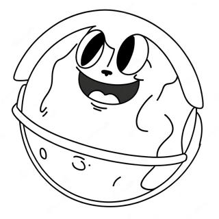 Pluto Coloring Pages