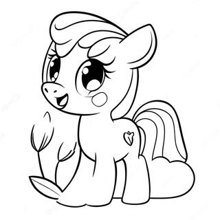 Apple Bloom Coloring Pages