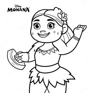 Moana Coloring Pages