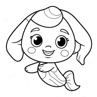 Oona Bubble Guppies Coloring Pages