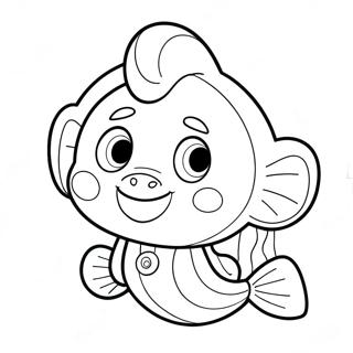 Oona Bubble Guppies Coloring Page 72022-57850