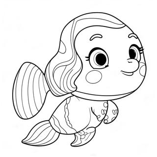 Oona Bubble Guppies Coloring Page 72022-57851