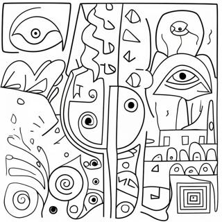 Klee Coloring Pages