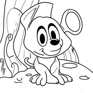 Disney Mystery Coloring Pages