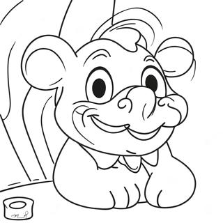 Disney Mystery Coloring Page 72052-57876