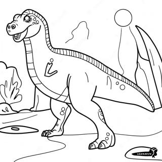 Baryonyx Coloring Pages