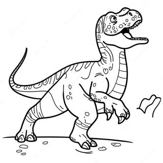 Baryonyx Dinosaur Coloring Page 72062-57884