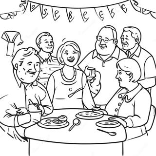 Joyful Retirement Party Coloring Page 72093-57911