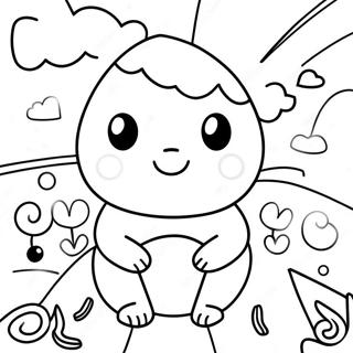 Vibrant Make It Pop Coloring Page 72113-57925