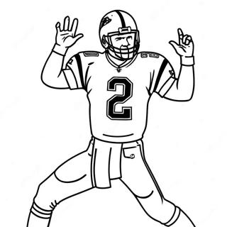 Tom Brady Coloring Pages