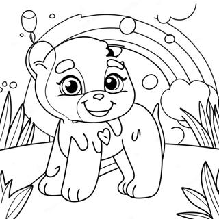 Rainbow Friends Blue Coloring Page 72122-57930