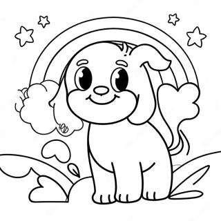 Rainbow Friends Blue Coloring Page 72122-57931