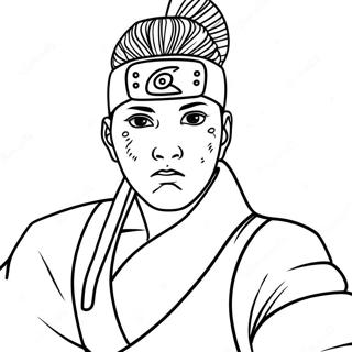 Shikamaru Coloring Pages