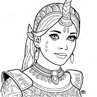 Alexa Coloring Pages