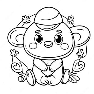 Lucky Charm Characters Coloring Page 72223-58014