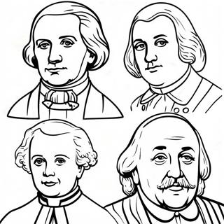 Famous Historical Figures Notability Coloring Page 72263-58046