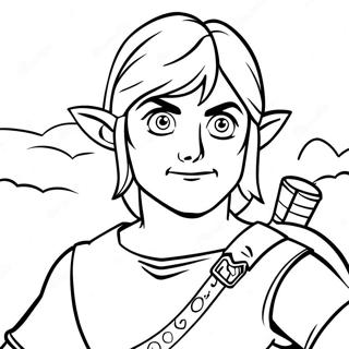 Link Coloring Page 72272-58050