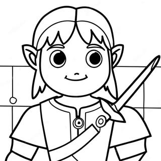 Link Coloring Page 72272-58051