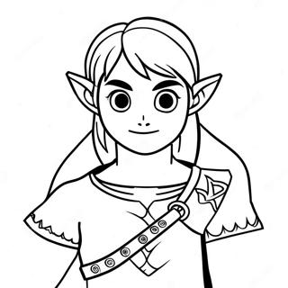 Link Coloring Page 72272-58052