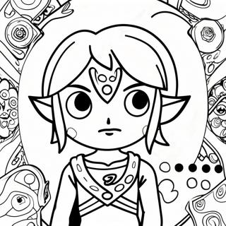 Link In Majora S Mask Coloring Page 72273-58053