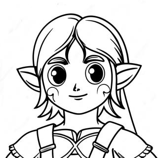 Link In Majora S Mask Coloring Page 72273-58054