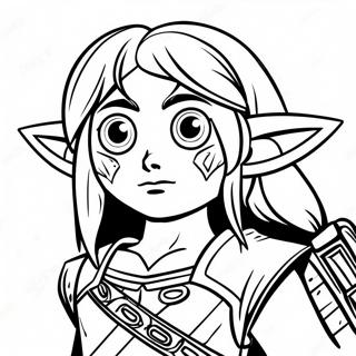 Link In Majora S Mask Coloring Page 72273-58056