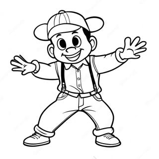 Whitty Fnf Coloring Pages