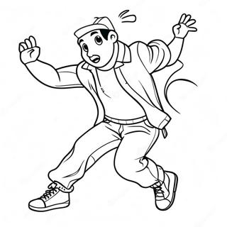 Whitty Fnf Dance Move Coloring Page 72293-58067