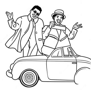 Motown Magic Coloring Pages