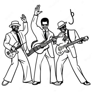 Motown Magic Coloring Page 72322-58094