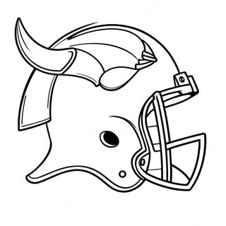 Minnesota Vikings Mascot Coloring Page 7232-6129