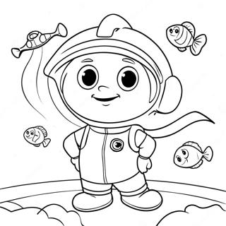 Little Einsteins June Coloring Pages