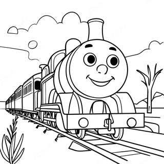 Emily From Thomas The Train Coloring Pages