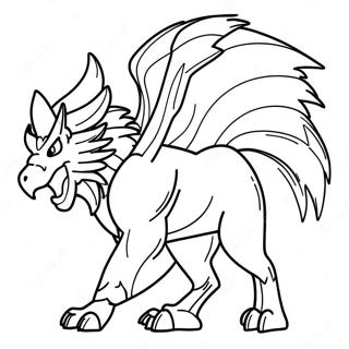 Zamazenta In Battle Pose Coloring Page 72383-58141