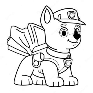 Paw Patrol Moto Pups Coloring Page 72412-58166