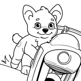 Paw Patrol Moto Pups Coloring Pages