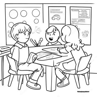 Zones Of Regulation Coloring Page 7241-6133