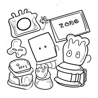 Zones Of Regulation Coloring Page 7241-6134