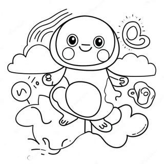 Happy Zone Of Regulation Coloring Page 7242-6144