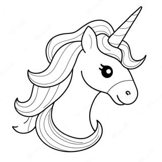 Unicorn Horn Coloring Page 72432-58179