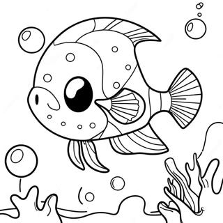 Shiny Pearl Underwater Coloring Page 72443-58190