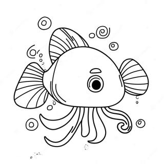 Shiny Pearl Underwater Coloring Page 72443-58191