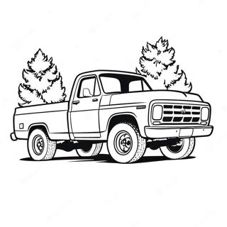 Pickup Truck Coloring Page 72462-58202