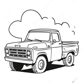 Pickup Truck Coloring Page 72462-58204