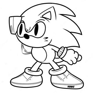 Sonic Superstars Coloring Pages