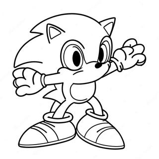 Sonic Superstars Coloring Page 72482-58219