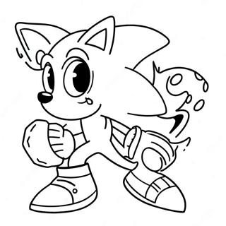 Sonic Superstars Coloring Page 72482-58220