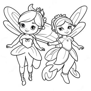 Disney Fairies Coloring Pages