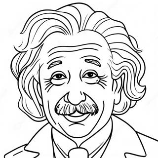 Albert Einstein Coloring Pages